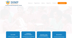 Desktop Screenshot of ihmp.org