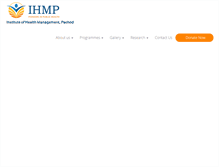 Tablet Screenshot of ihmp.org